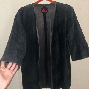 Love, Melody Black Suede jacket